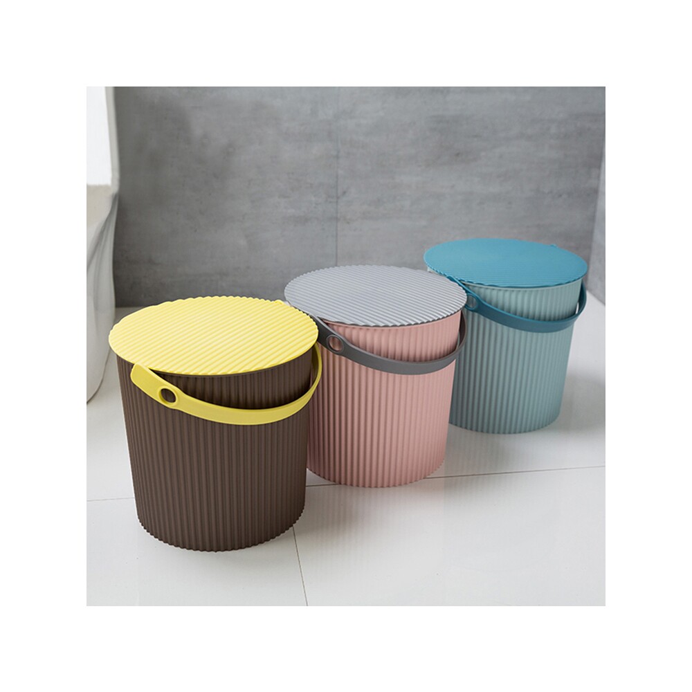 塑料加厚可坐家用钓鱼桶手提洗澡篮洗车桶幼儿园收纳桶带盖水桶凳