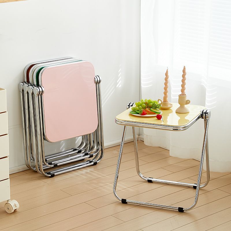 中古风艺术小户型创意阳台客厅小边几折叠床角几小桌子卧室床边几