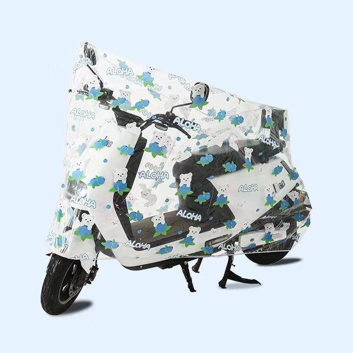 防雨防尘电动车摩托车罩 通用挡雨电动车防雨罩 PEVA防砂电动车罩