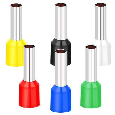 管型接线端子针形预绝缘线鼻子欧式冷压铜压线耳VE0508/1508/2508