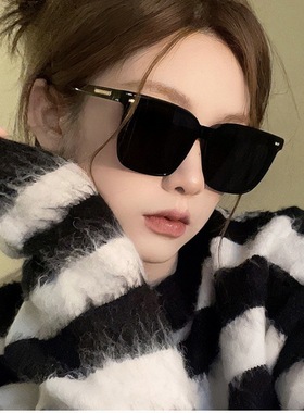 夏日墨镜防紫外线太阳眼镜男女2023新大脸显瘦韩版潮网红同款