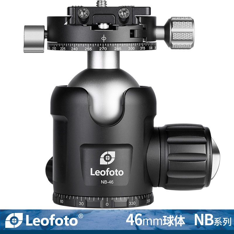leofoto徕图NB-46专业双全景球形云台独立阻尼调节通用捷信马小路