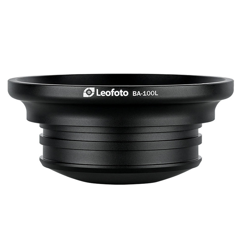 Leofoto/徕图捷信等脚架75mm碗口转100mm碗口云台转换球碗转换座
