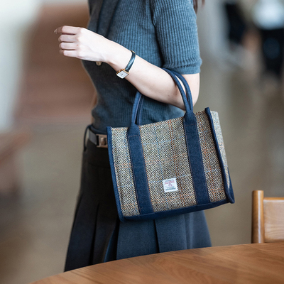 英国王室同品harris羊毛料手提包