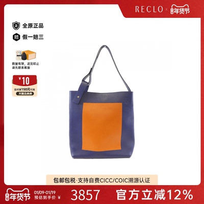 中古LOEWE罗意威手提包女包