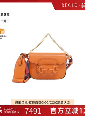 中古GUCCI古驰女包A级95新GUCCI HORSEBIT 1955斜挎包RECLO