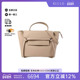中古Celine赛琳女包A级95新shoulder bag斜挎包牛皮斜挎包灰色
