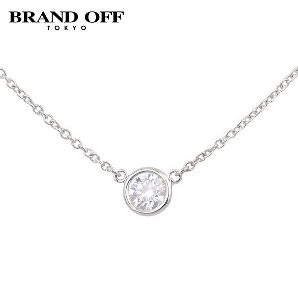 中古「95新」TIFFANY蒂芙尼BY THE YARD 54mm项链950铂金 41cm