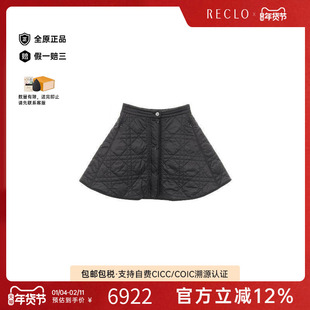 中古Dior迪奥女A级95新skirt裙子帆布裙子黑色
