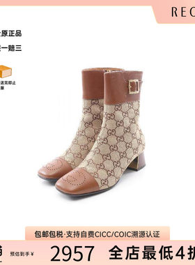 中古Gucci古驰鞋レディース帆布