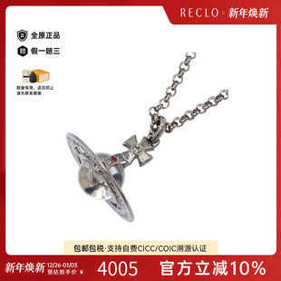 中古Vivienne Westwood薇薇安男S级99新necklace项链铜项链RECLO