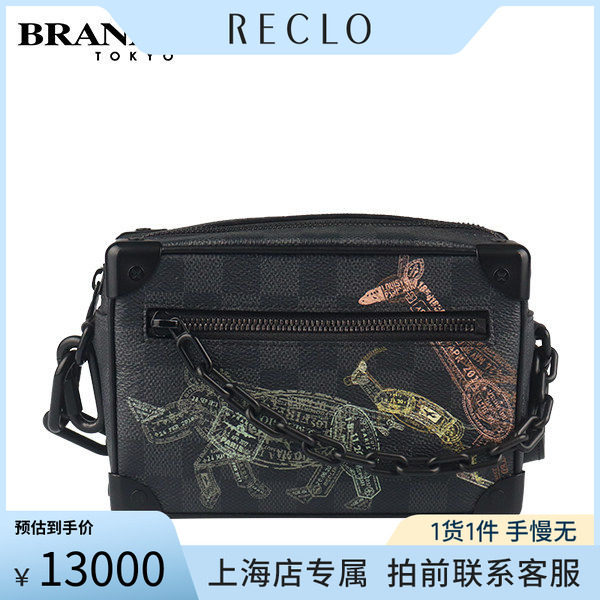 LV(路易威登)WILD黑棋盘格斜挎包