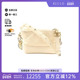 中古Chanel香奈儿女包C级85新Gabrielle流浪包牛皮斜挎包白色HK