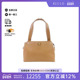 中古Chanel香奈儿女包B级9新Handbag手包牛皮手提包浅褐色正品