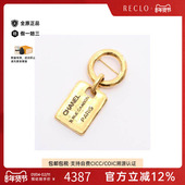 中古Chanel香奈儿女A级95新Cambon康鹏系列镀金金属胸针金色正品