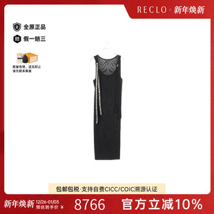 中古LV路易威登女A级95新one piece连衣裙棉上衣黑色