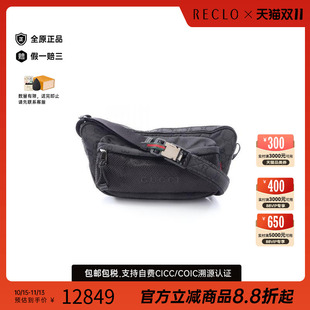 日本中古vintage品Gucci古驰男包S级99新尼龙斜挎包黑色