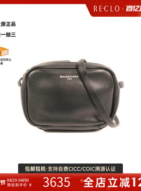 中古Balenciaga巴黎世家女包A级95新Camera Bag相机包牛皮斜挎包