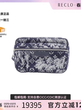 中古LV路易威登女包A级95新Tapestry Outdoor2021老花斜挎包复古