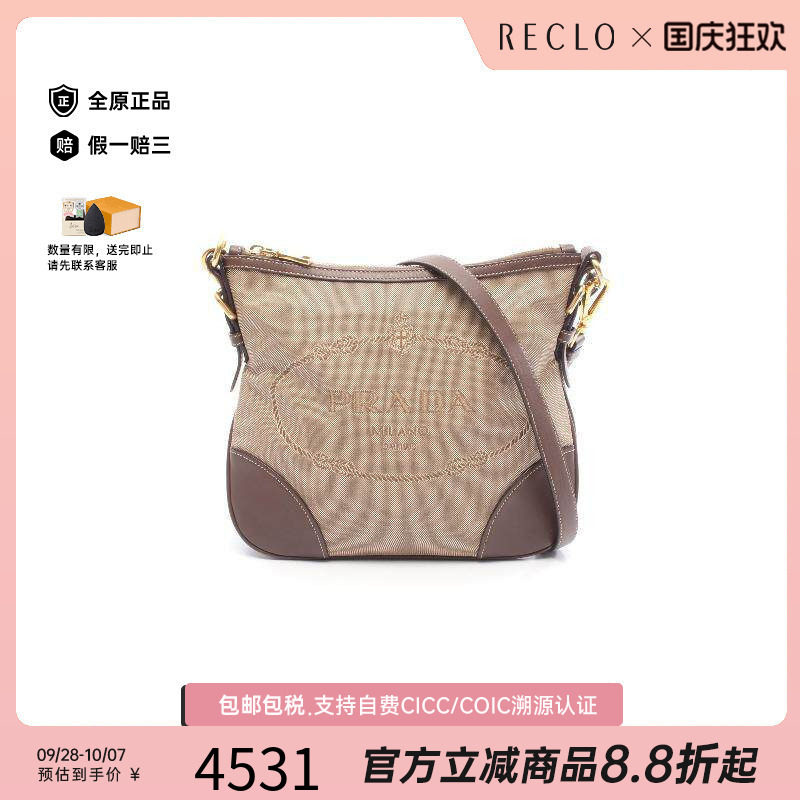 中古Prada普拉达斜挎包