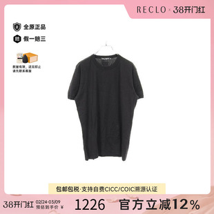 中古Dolce & Gabbana杜嘉班纳女S级99新Cut and sew针织布棉上衣