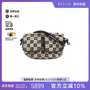 中古Chanel香奈儿女包B级9新Shoulder bag肩包帆布单肩包黑色秋冬