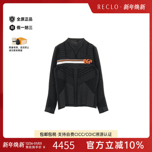 中古Prada普拉达男S级99新sweat运动衫 帆布上衣黑色