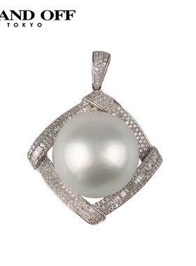 BRANDOFF海水珍珠钻石吊坠