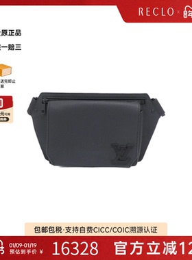 中古LV路易威登女包A级95新 Takeoff Sling腰包