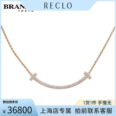 TIFFANY蒂芙尼T微笑中号项链