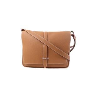 中古Hermes爱马仕女包A级95新Shoulder bag肩包牛皮斜挎包金色