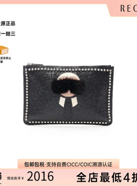 中古-日本进口Fendi芬迪手拿包