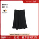 中古Chanel香奈儿女A级95新skirt裙子羊毛裙子黑色