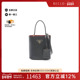 中古Prada普拉达女包B级9新handbag手提包牛皮斜挎包黑色正品 休闲