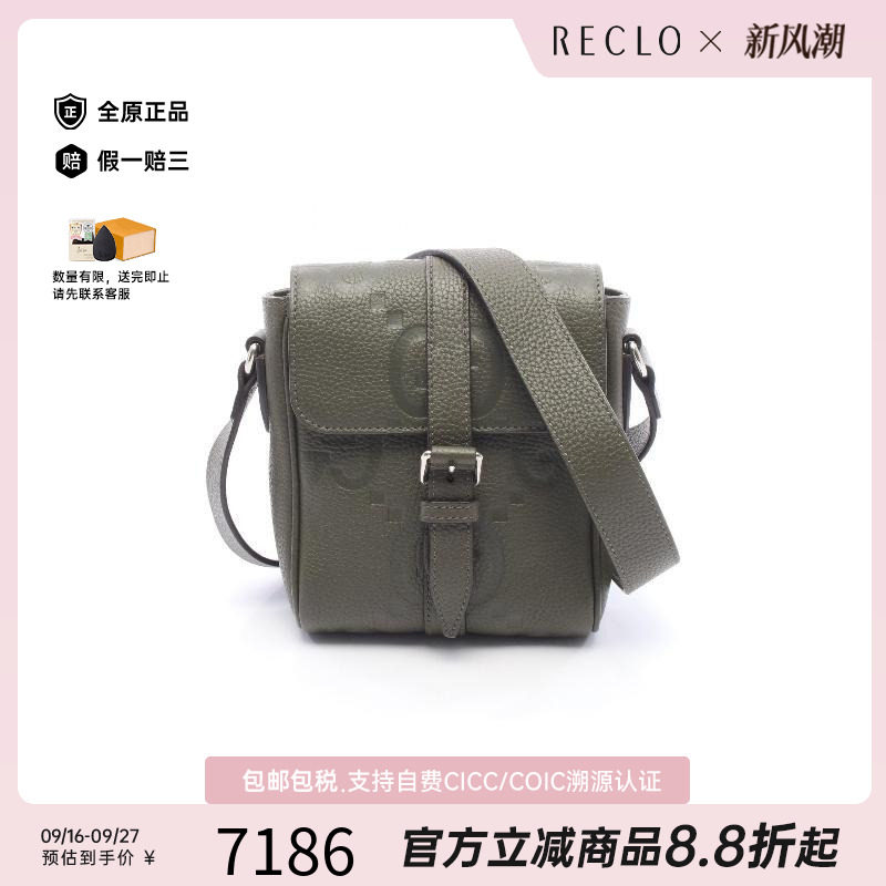 中古Gucci古驰斜挎包メンズ牛皮