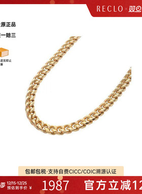 中古Dior迪奥项链メンズ镀金金属