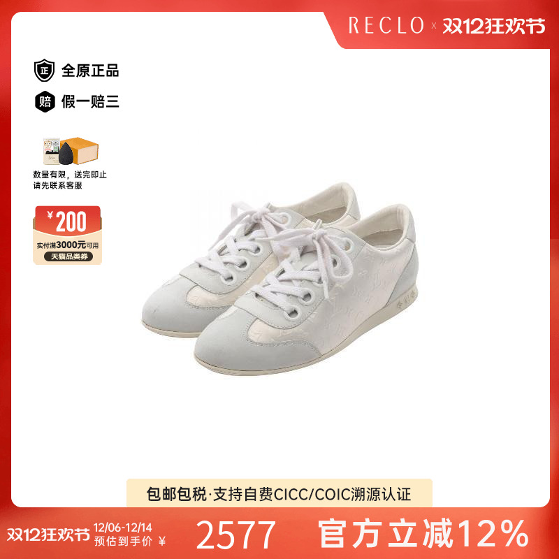 中古LV路易威登鞋レディース帆布