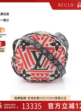 中古LV路易威登女包A级95新Boite Chapeau Souple圆饼包单肩包