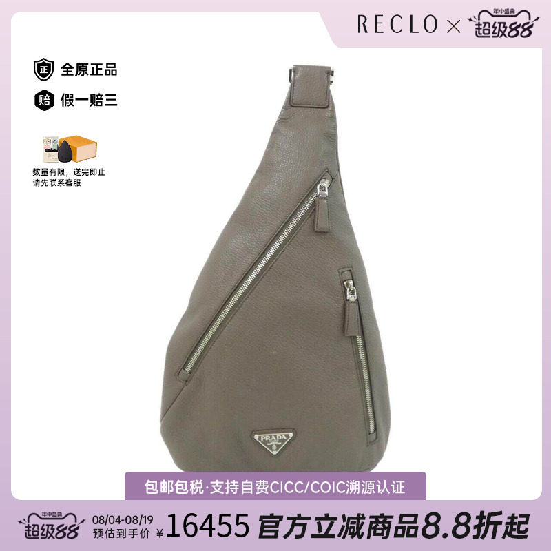 中古PRADA普拉达女包斜挎包