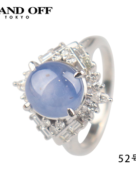 中古「95新」凸圆形切工戒指