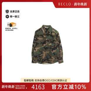 中古Valentino华伦天奴男A级95新Jacket夹克外套帆布外套浅褐色