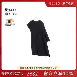 中古Fendi芬迪女A级95新one piece连衣裙帆布上衣黑色