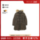 中古Moncler盟可睐女A级95新Down jacket羽绒夹克尼龙外套棕色