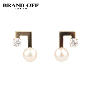 塔思琦 4229 Balance 耳针750黄金E 18KYG note 「9.5新」TASAKI