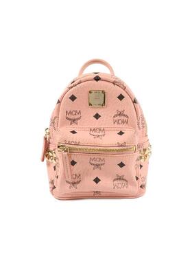 中古MCMMCM女包B级9新rucksack背包/旅行背包双肩包双肩包