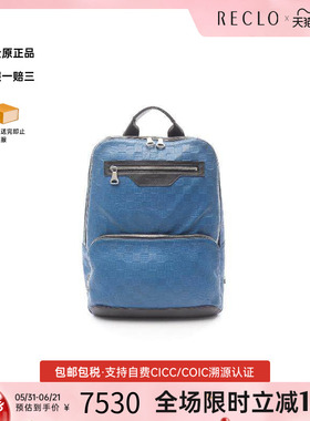 中古LV路易威登男包B级9新backpack rucksack背包帆布背包双肩包