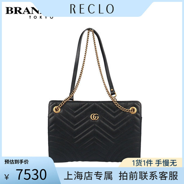 中古「9新」GUCCI古驰托特包