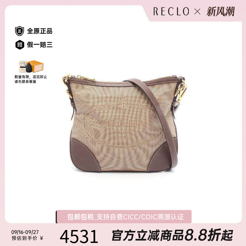 中古Prada普拉达斜挎包