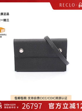 中古Hermes爱马仕女包A级95新shoulder bag斜挎包牛皮斜挎包黑色