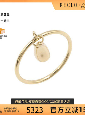 中古Tiffany&Co蒂芙尼女A级95新teardrop18K黄金（Au750）戒指